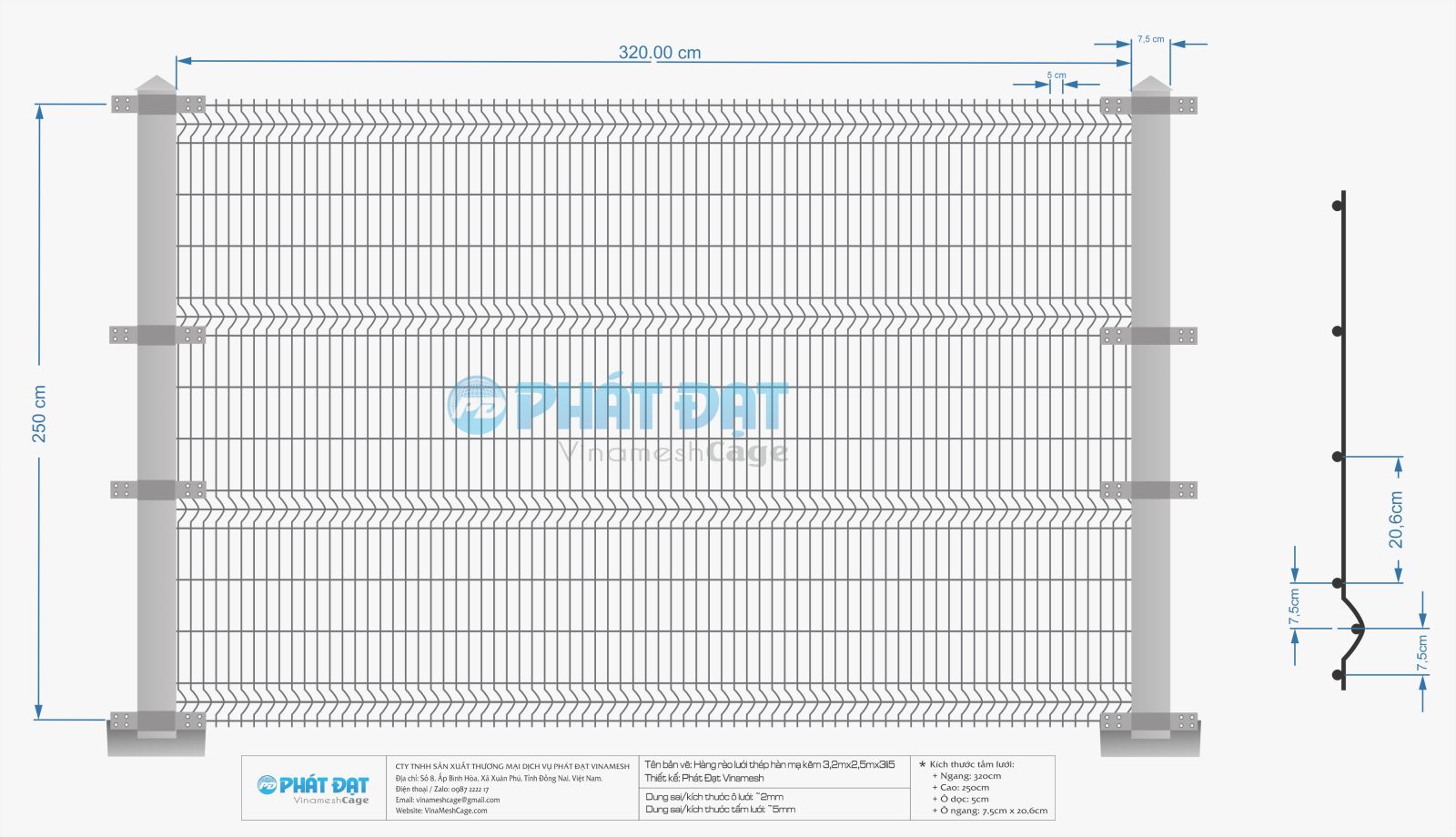 luoi hang rao o vuong